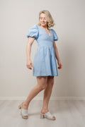 Albertine Dress - Powder Blue