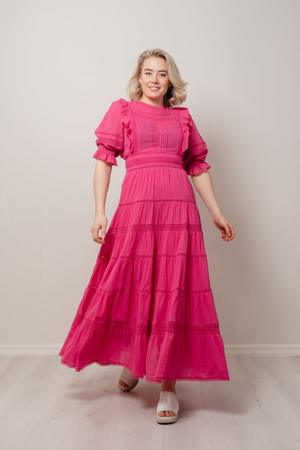 Loisa Dress - Fandango Pink