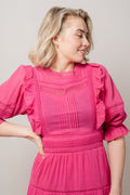 Loisa Dress - Fandango Pink