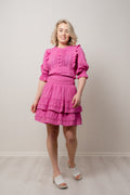 Rebekka Blouse - Super Pink