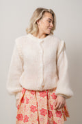 Olly Cardigan - White