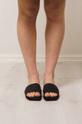 Bialillie Braided Slide Leather - Black