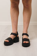 Everleigh Backstrap Sandal - Black