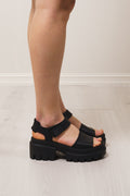 Everleigh Backstrap Sandal - Black