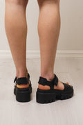 Everleigh Backstrap Sandal - Black