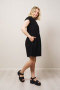 Karima Ginia Ss Shirt Dress - Black
