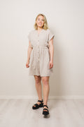 Karima Ginia Ss Shirt Dress - Sand