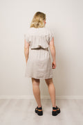 Karima Ginia Ss Shirt Dress - Sand