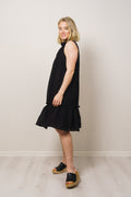 MoniqueCC Halterneck CropDress - Black