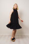 MoniqueCC Halterneck CropDress - Black