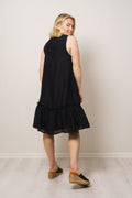 MoniqueCC Halterneck CropDress - Black