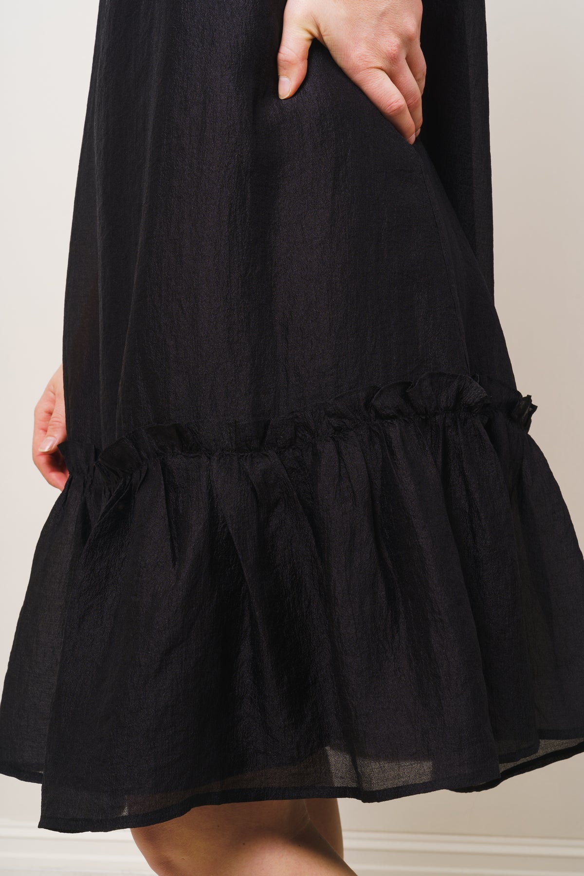 MoniqueCC Halterneck CropDress - Black