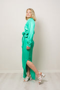 Fame Dress Maxi Reb - Green
