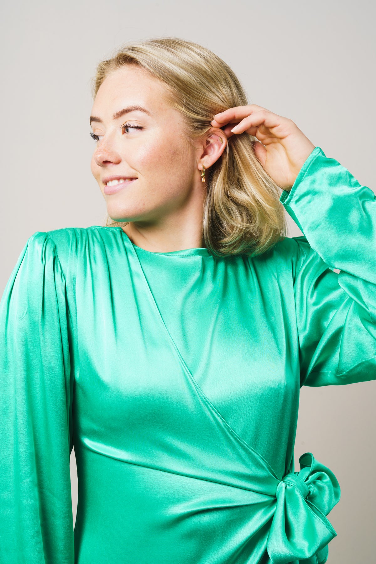 Fame Dress Maxi Reb - Green