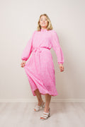 Elanina Rikkelie Dress Aop - White Flowers