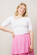 Alvina Ss Tee - Bright White