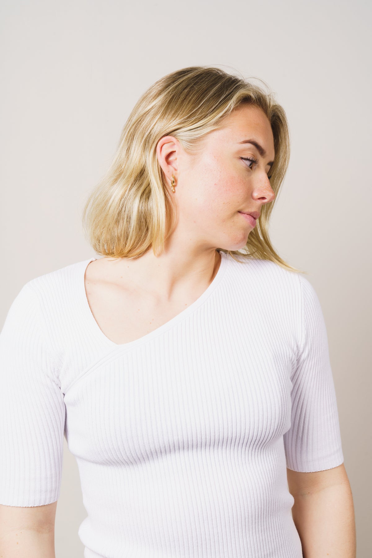 Alvina Ss Tee - Bright White