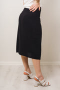 Ginia Wrap Skirt - Black
