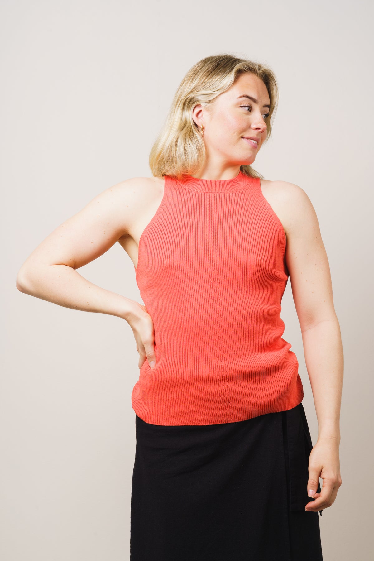 Solina SL Knit Top B - Emberglow