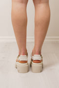 Everleigh Ankle Strap - Natural Nubuck