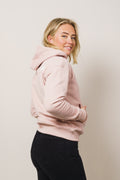 Light Drew Peak Hoodie - Pink Moss