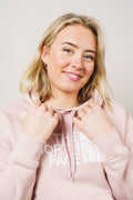 Light Drew Peak Hoodie - Pink Moss