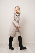 Chelsea Coat - Concrete Beige