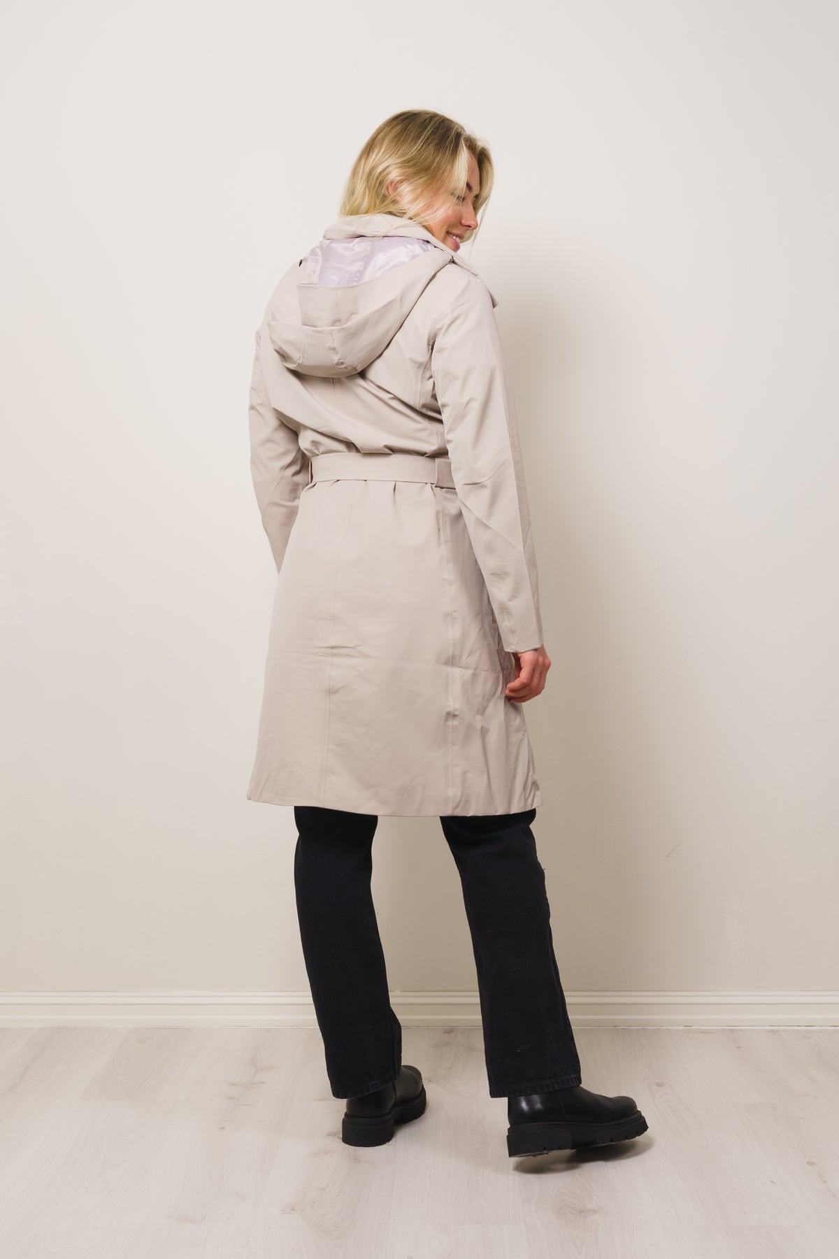 Chelsea Coat - Concrete Beige