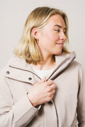 Chelsea Coat - Concrete Beige