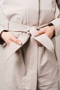 Chelsea Coat - Concrete Beige