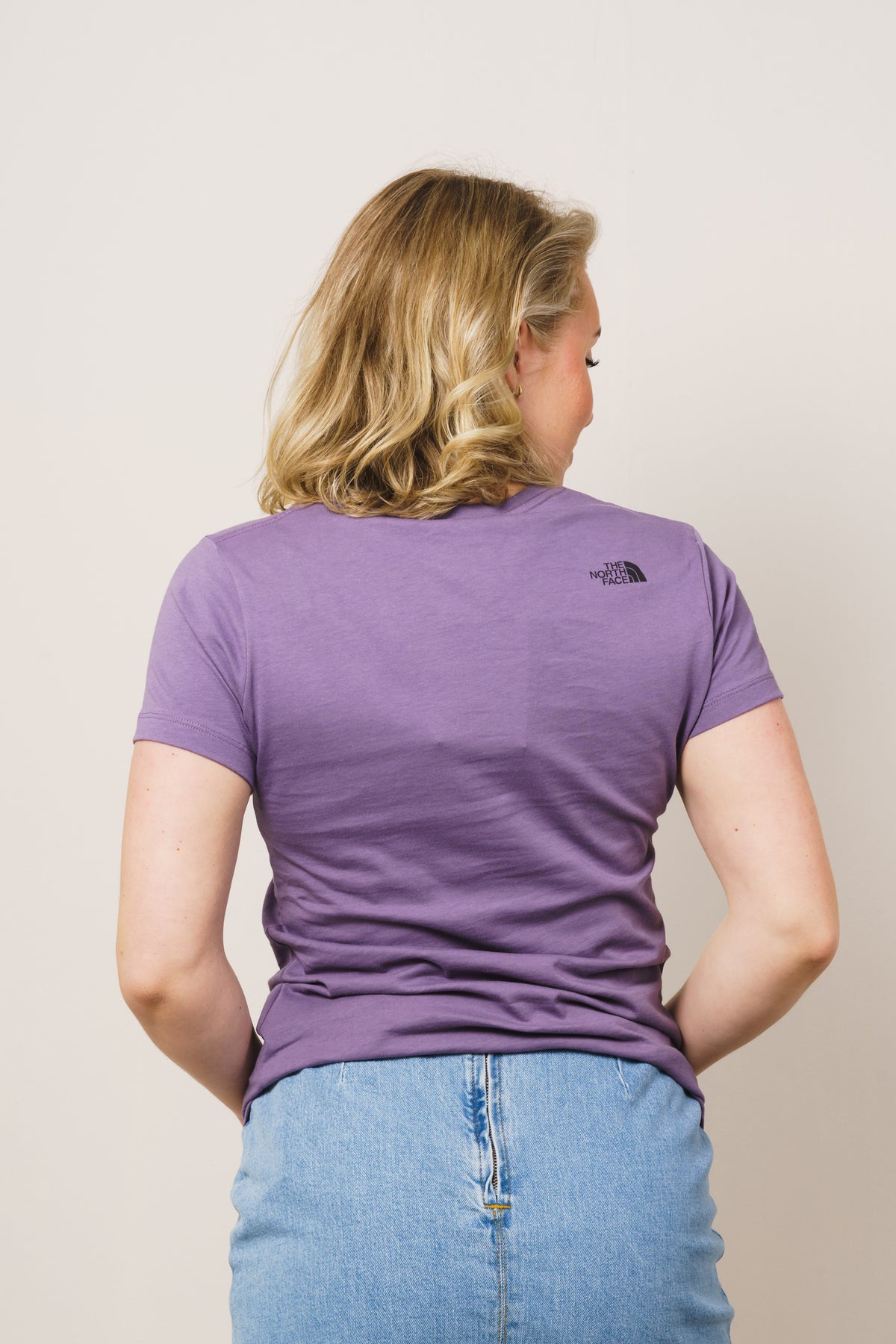 W S/S Simple Dome Tee - Lunar Slate