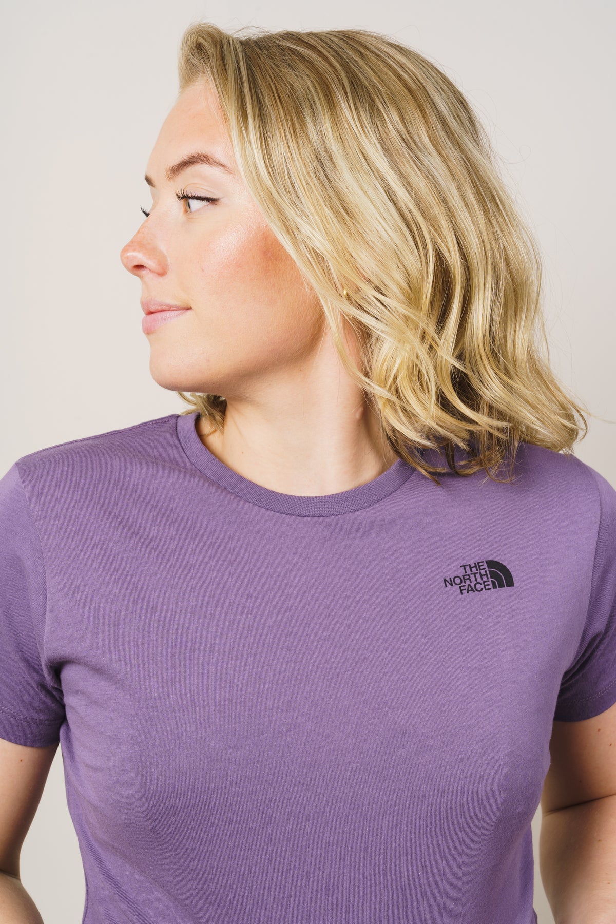 W S/S Simple Dome Tee - Lunar Slate