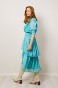 Frøya Long Dress - Azur