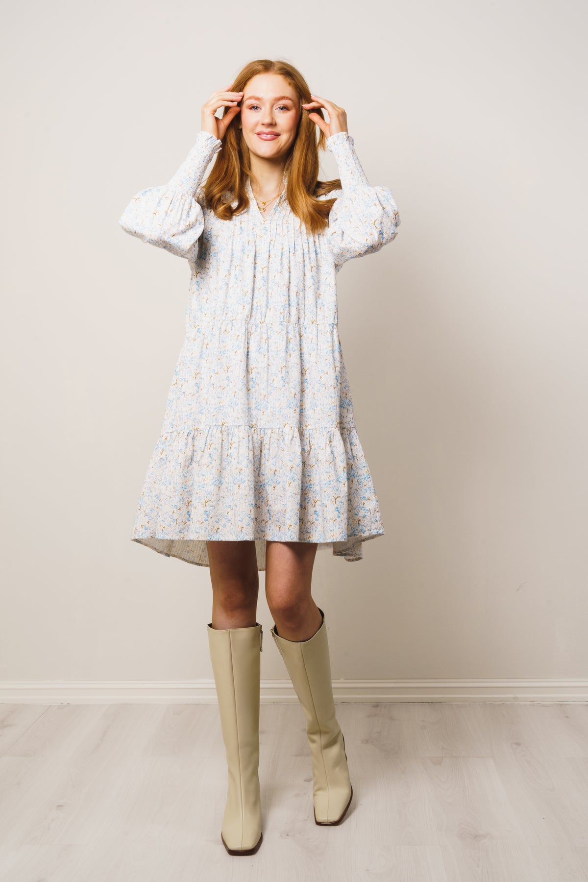 Embla Dress - Sky Blue
