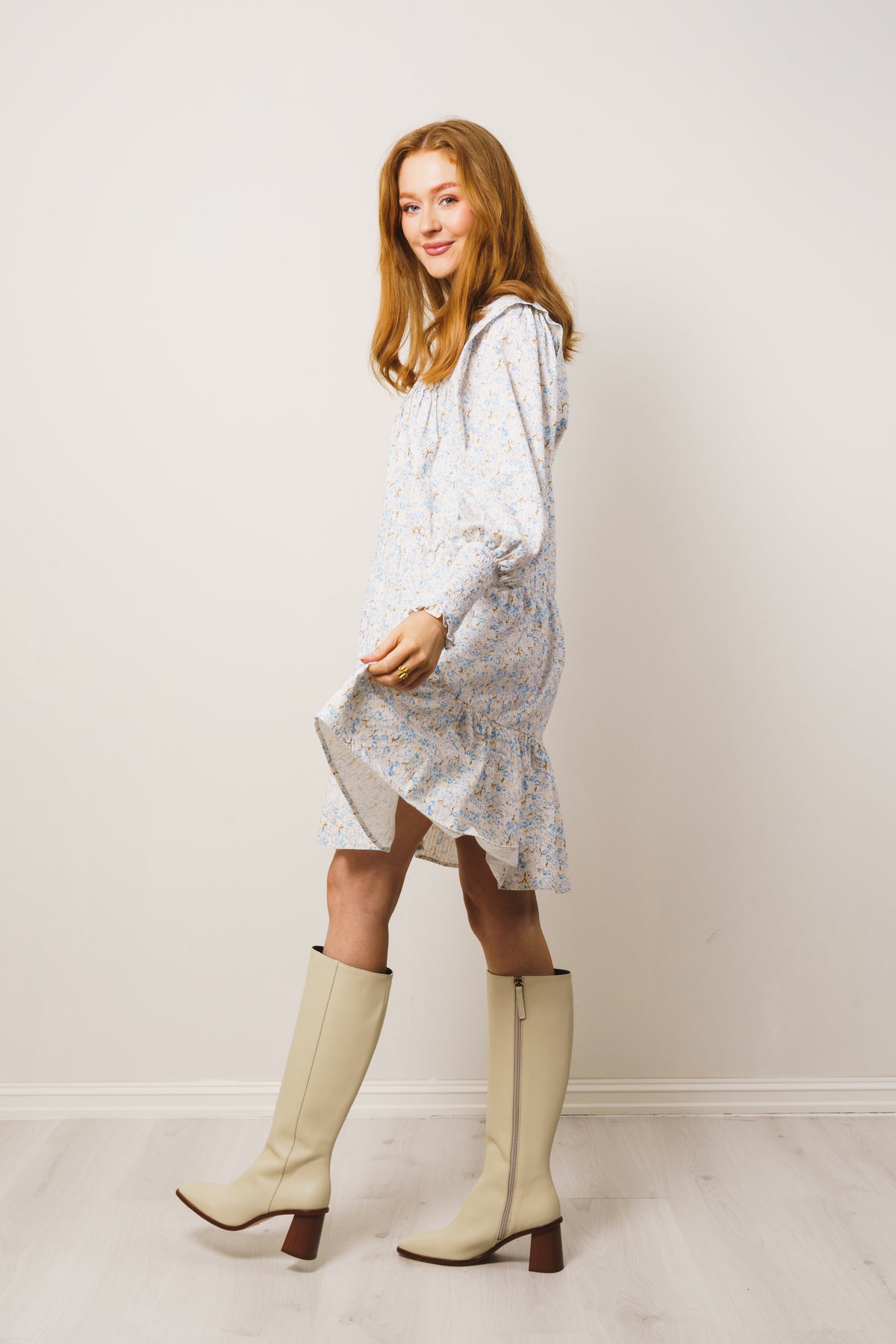 Embla Dress - Sky Blue