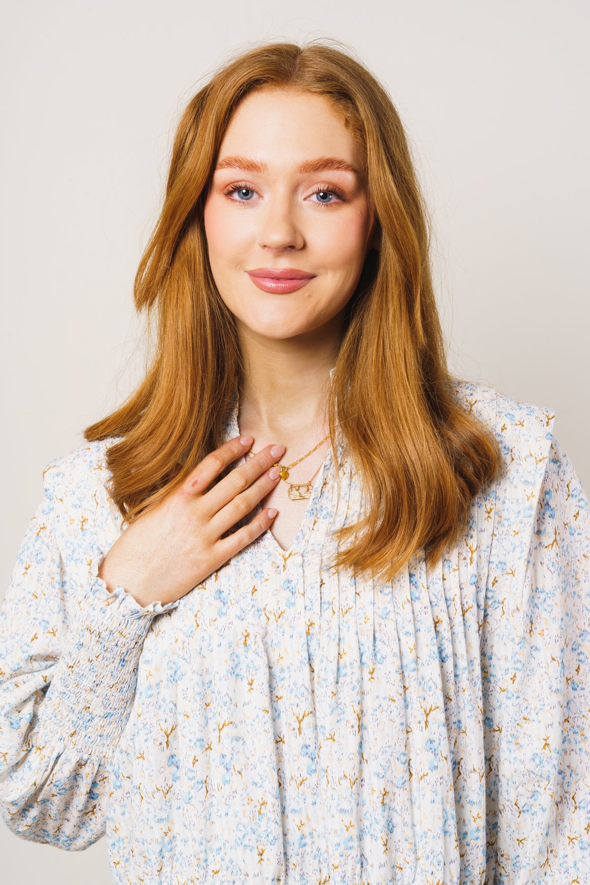 Embla Dress - Sky Blue