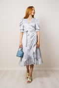 Valkyrie Long Dress - Sky Blue