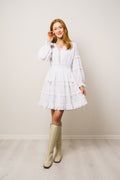 Sol Cotton Dress - White
