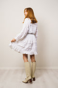 Sol Cotton Dress - White