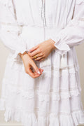 Sol Cotton Dress - White