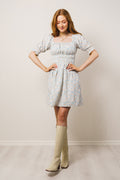 Veslemøy Linen Dress - Sky Blue