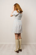Veslemøy Linen Dress - Sky Blue