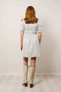 Veslemøy Linen Dress - Sky Blue