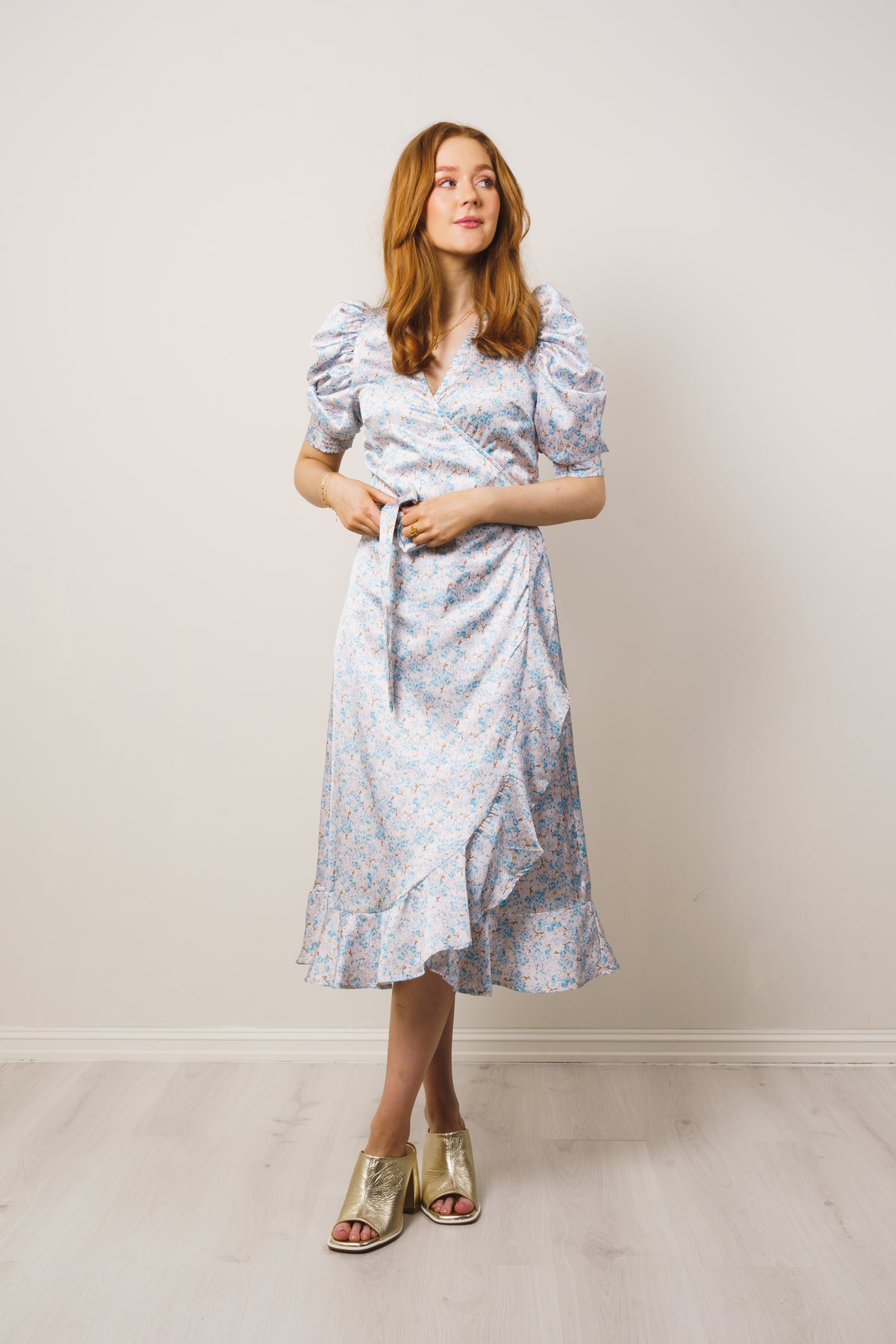 Valkyrie Long Dress - Sky Blue