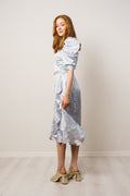 Valkyrie Long Dress - Sky Blue