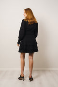 Tora Gauze Dress - Black