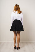 Sol Cotton Skirt - Black