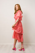 Frøya Long Dress - Coral