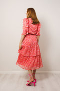 Frøya Long Dress - Coral
