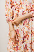 Gyri Golden Flower Dress - Indian Summer